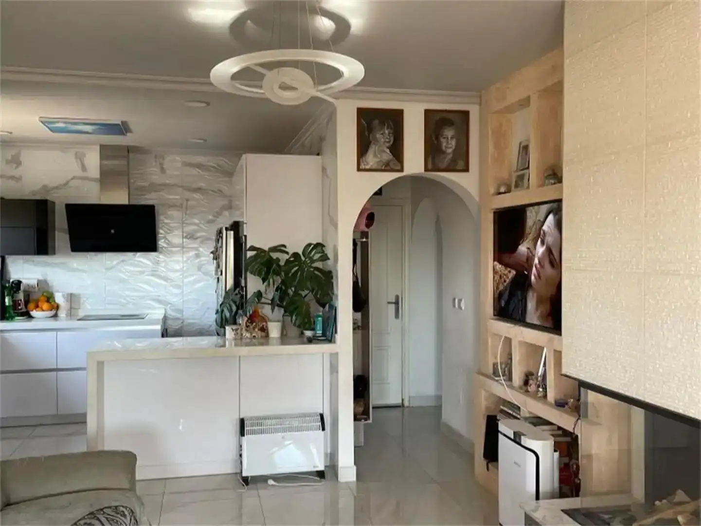 Sala d'estar de Finca rústica en venda en Catral amb Aire condicionat, Jardí privat i Parquet