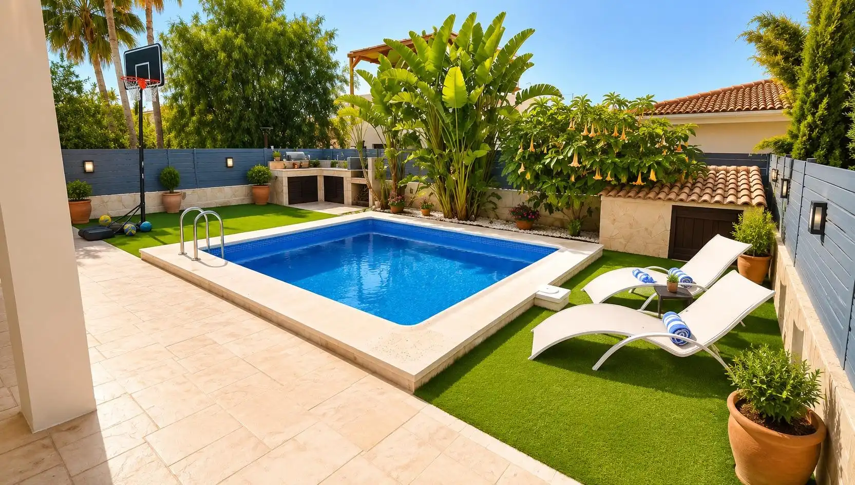 Swimming pool of Houses for sale in Calvià  with Air Conditioner, Heating and Private garden