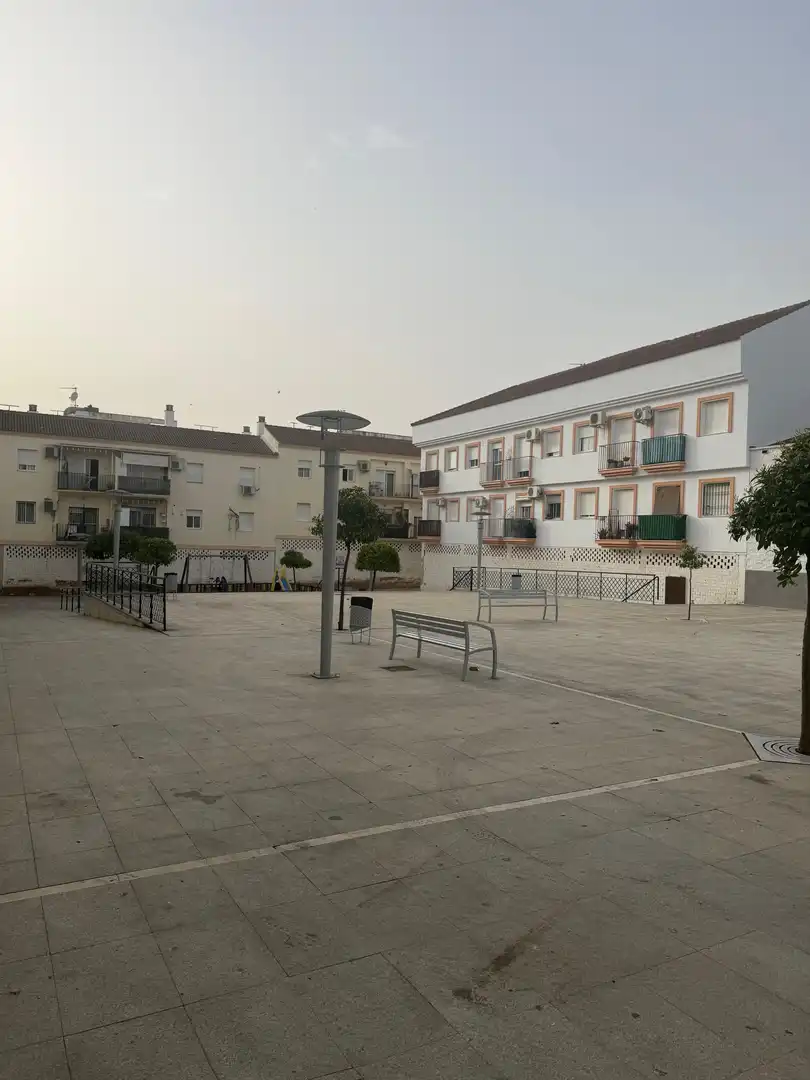 Exterior view of Flat for sale in Gibraleón  with Air Conditioner and Storage room