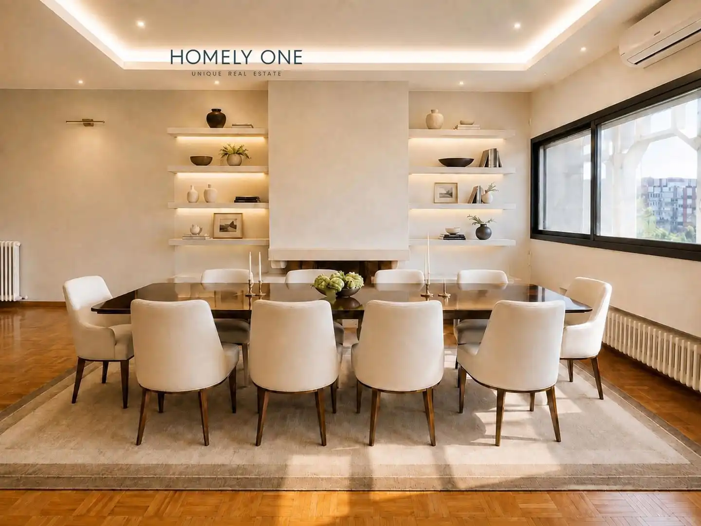 Dining room of Flat for sale in Madrid  with Air Conditioner, Heating and Storage room
