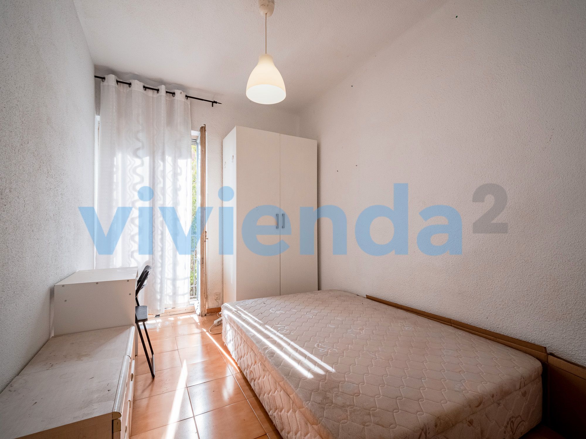 Bedroom of Flat for sale in  Madrid Capital  with Balcony