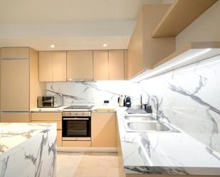 Kitchen of Flat to rent in Castelldefels  with Air Conditioner, Furnished and TV