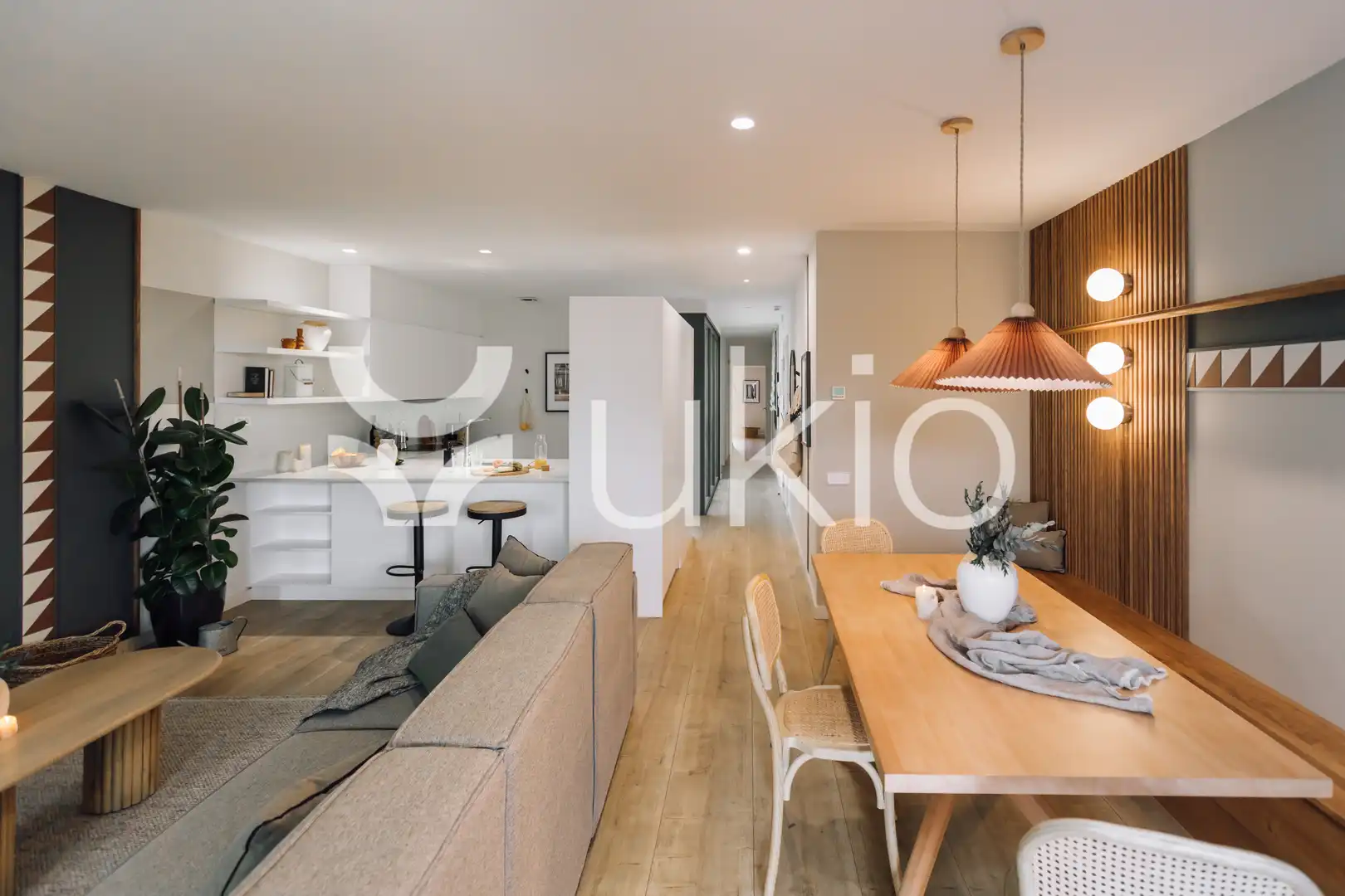 Living room of Apartments for rent in Barcelona  with Air Conditioner, Heating and Terrace