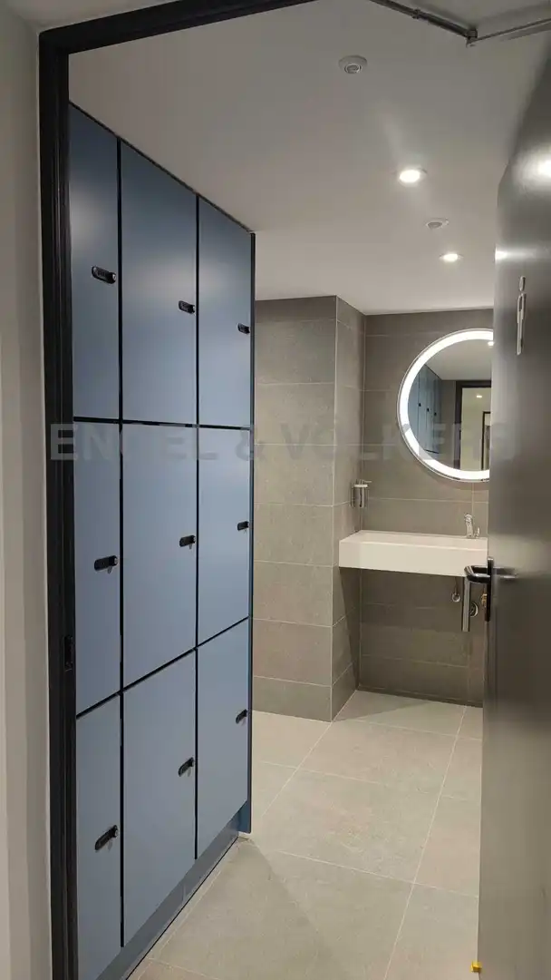 Baño de Oficina de alquiler en Badalona con Aire acondicionado y Terraza