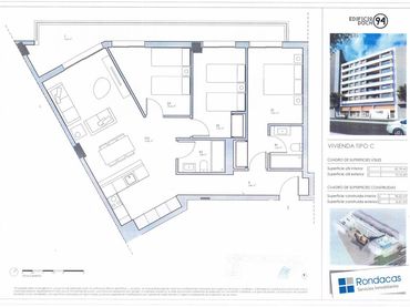 Piso con ascensor en venta en CASALDUC 94