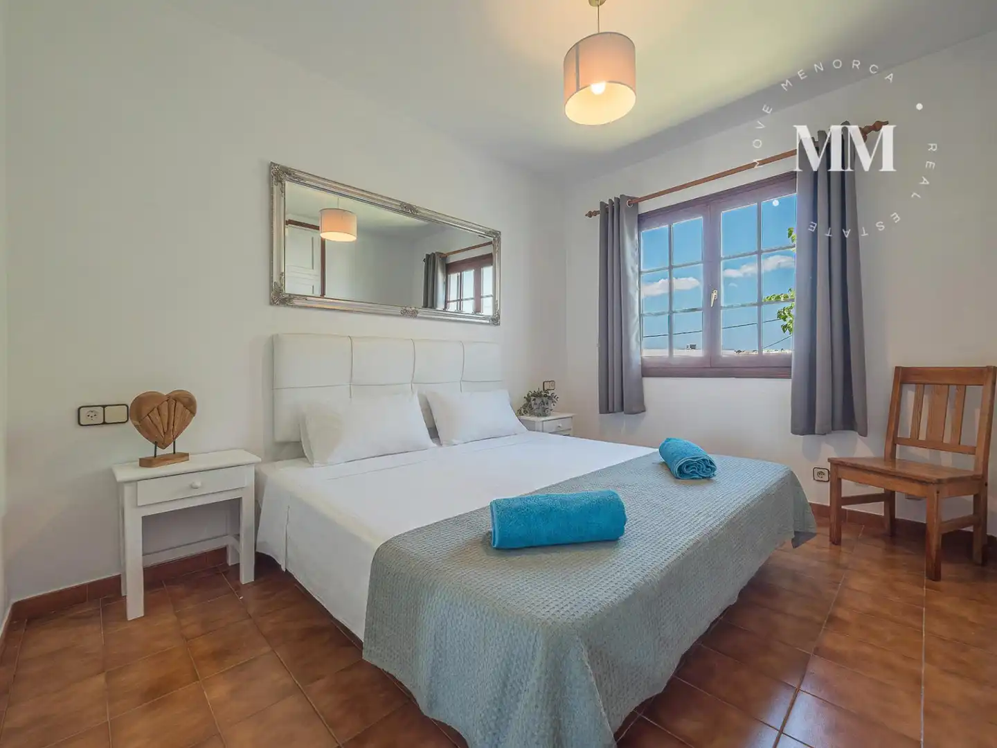 Bedroom of Apartments for sale in Alaior  with Terrace, Furnished and Community pool