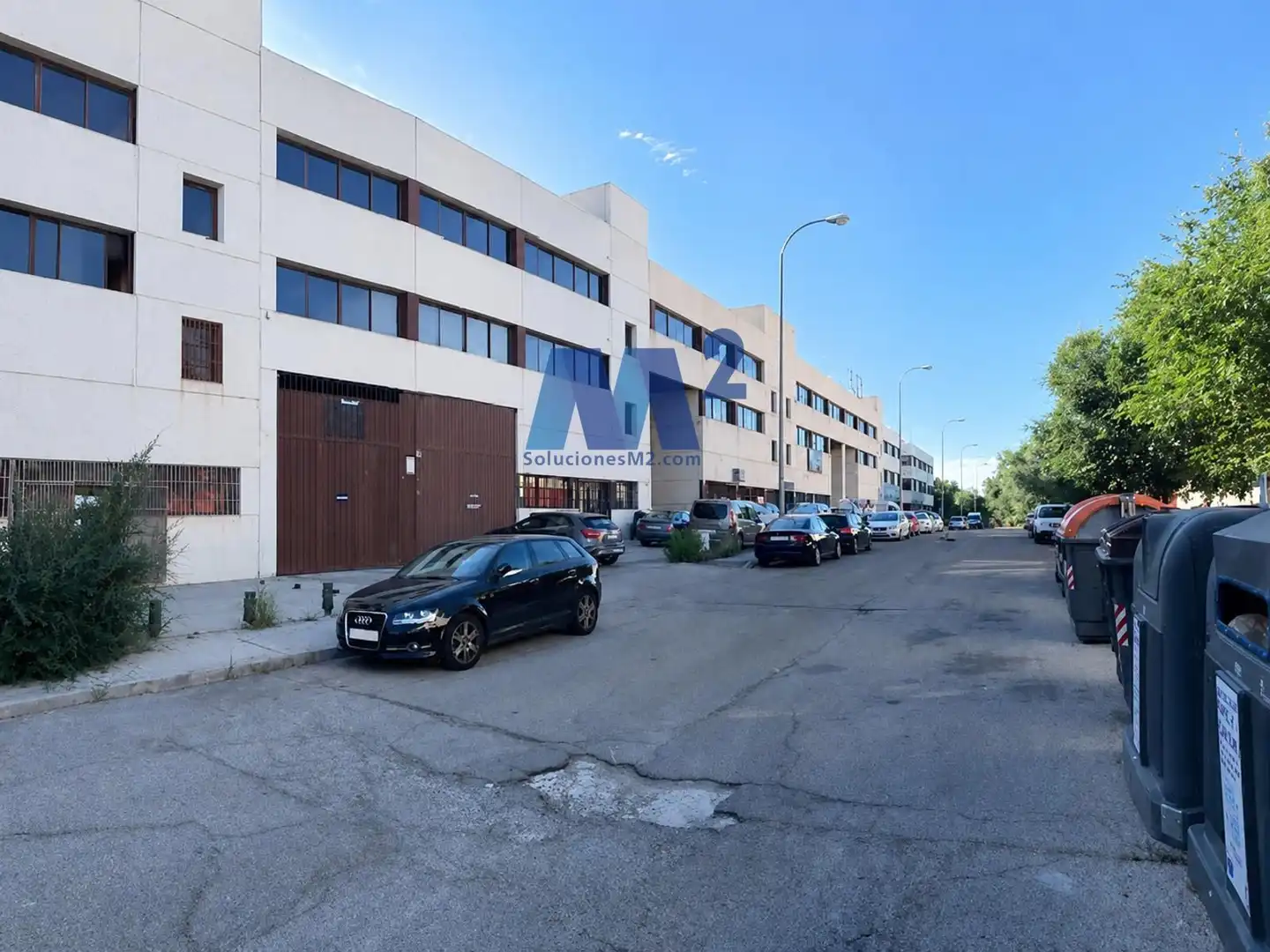 Exterior view of Industrial buildings for rent in Madrid