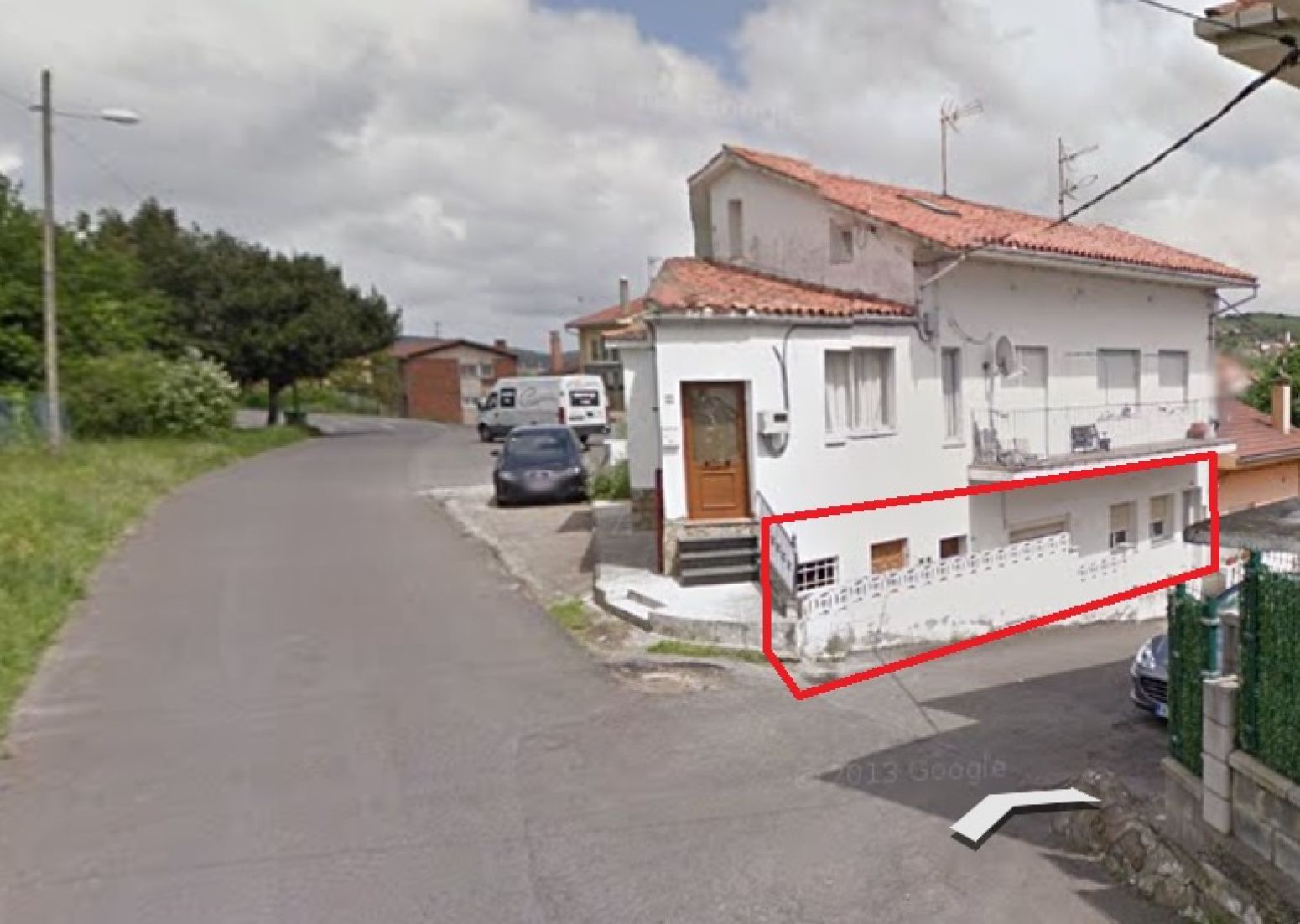 Vista exterior de Piso en venta en Avilés con Calefacción, Parquet y Trastero