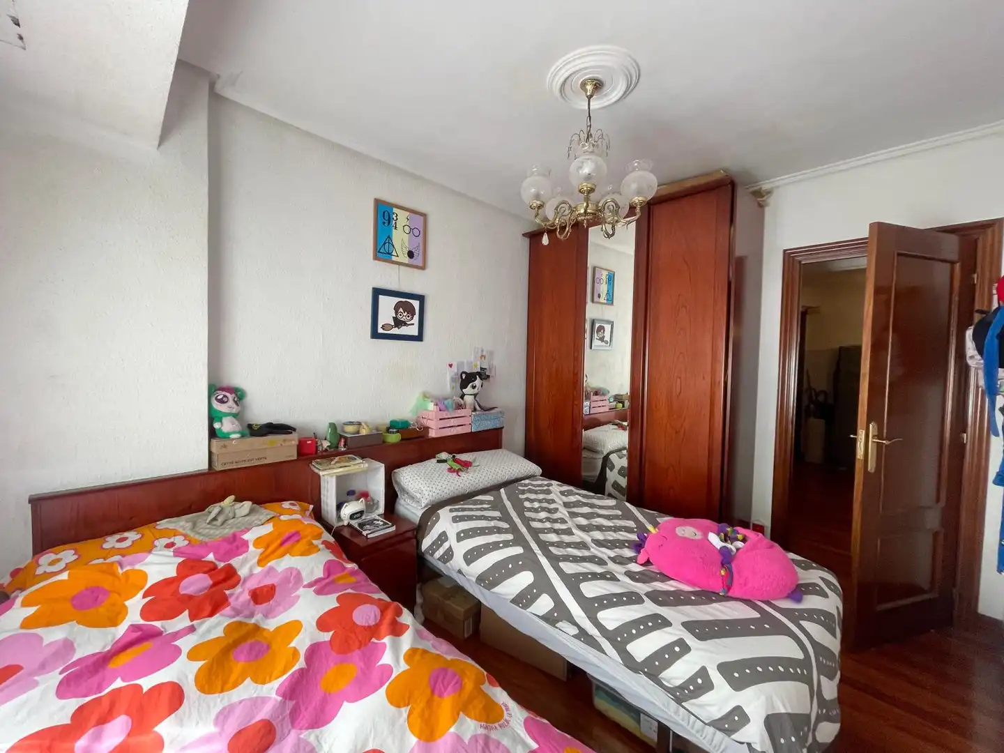 Bedroom of Flat for sale in Bilbao   with Heating, Furnished and Oven