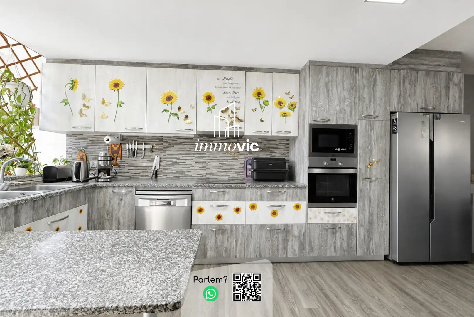 Kitchen of Detached homes for sale in Olot  with Heating, Private garden and Parquet flooring