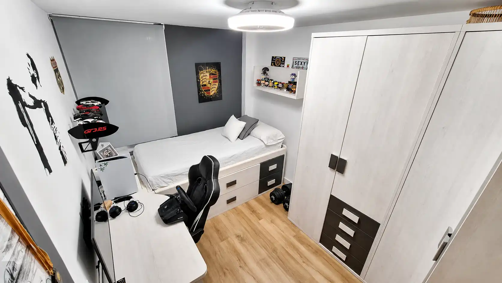 Schlafzimmer von Dachboden zum Verkauf in Barcelona
