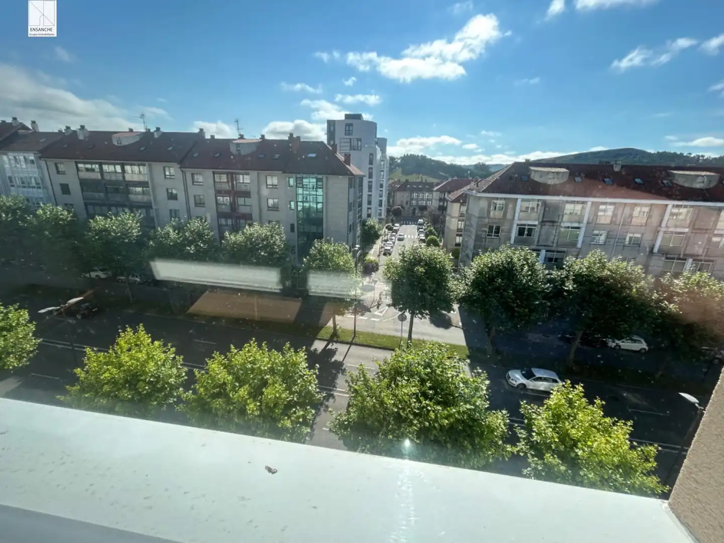 Vista exterior de Pis de lloguer en Santiago de Compostela  amb Calefacció i Moblat