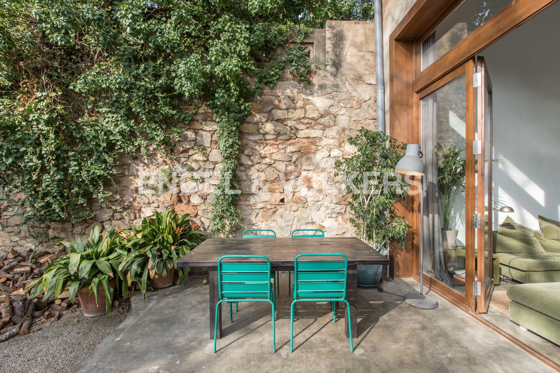 Terrace of Apartment to rent in Sant Just Desvern  with Air Conditioner, Heating and Private garden
