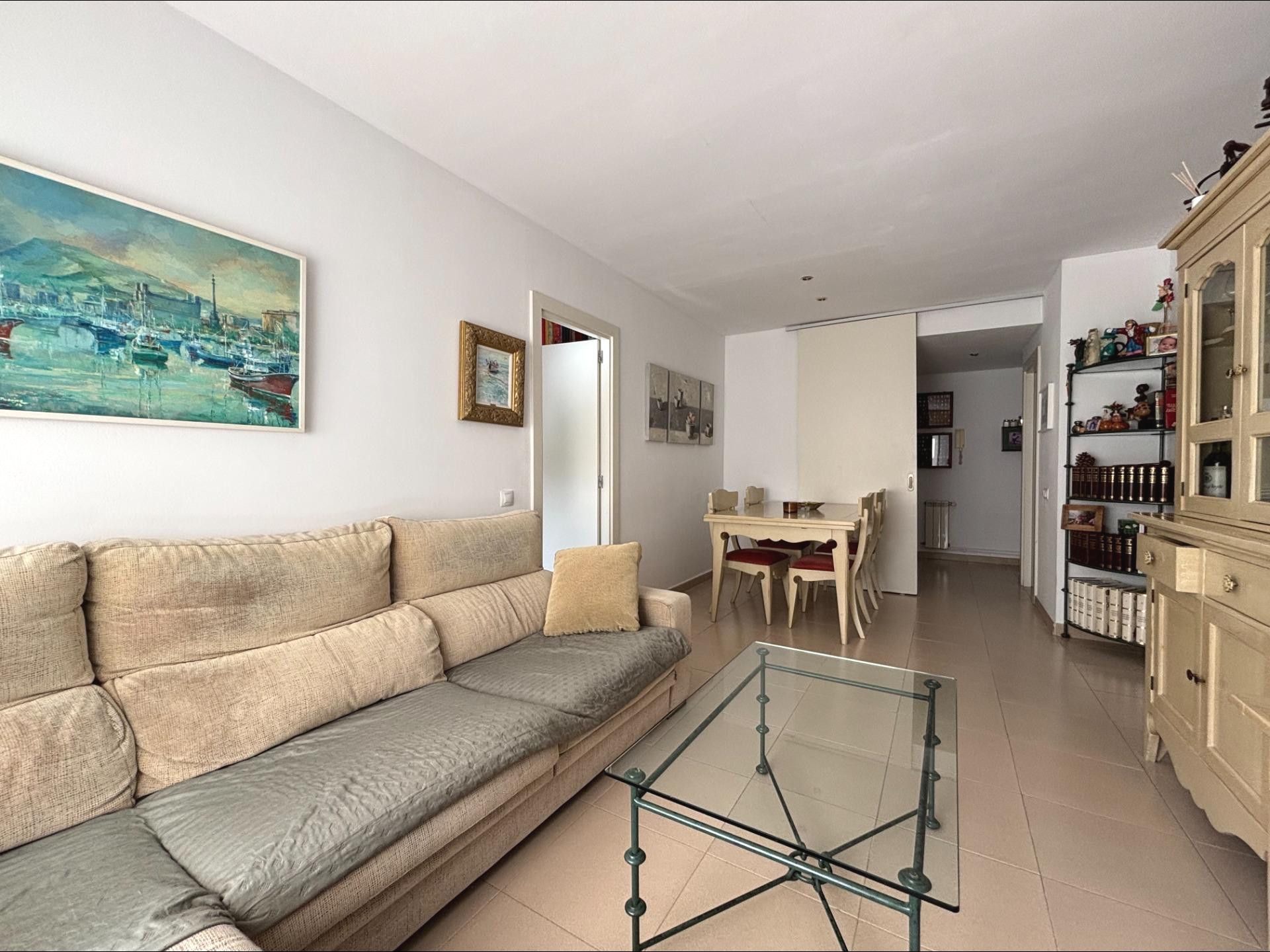 Living room of Flat for sale in Sant Pere de Ribes  with Air Conditioner, Heating and Balcony
