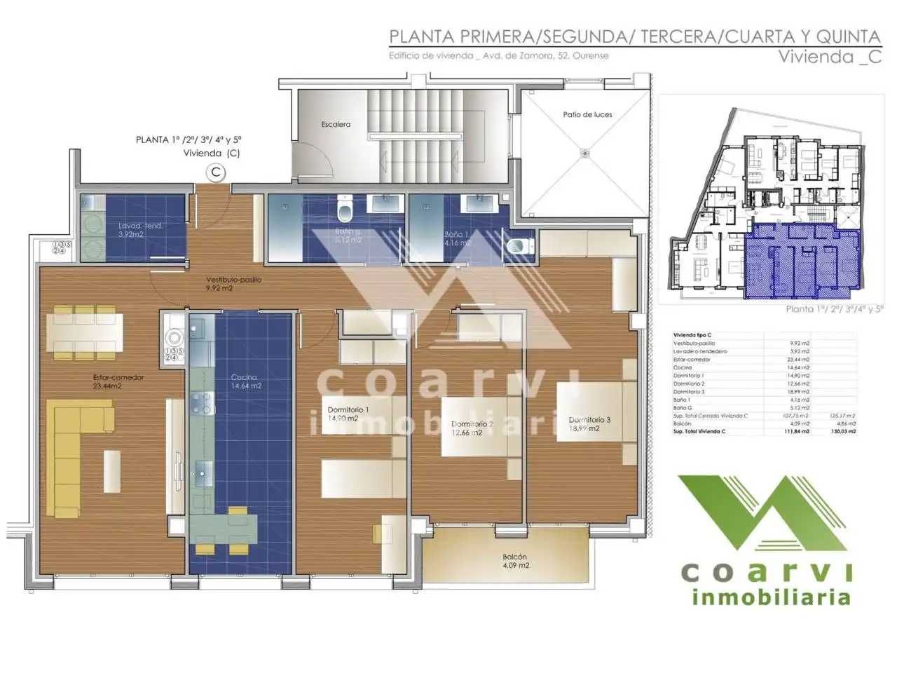 Flat with terrace for sale in Avenida Zamora, imagen 6