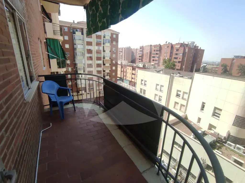 Balcony of Flat for rent in Badajoz  with Terrace, Furnished and Oven