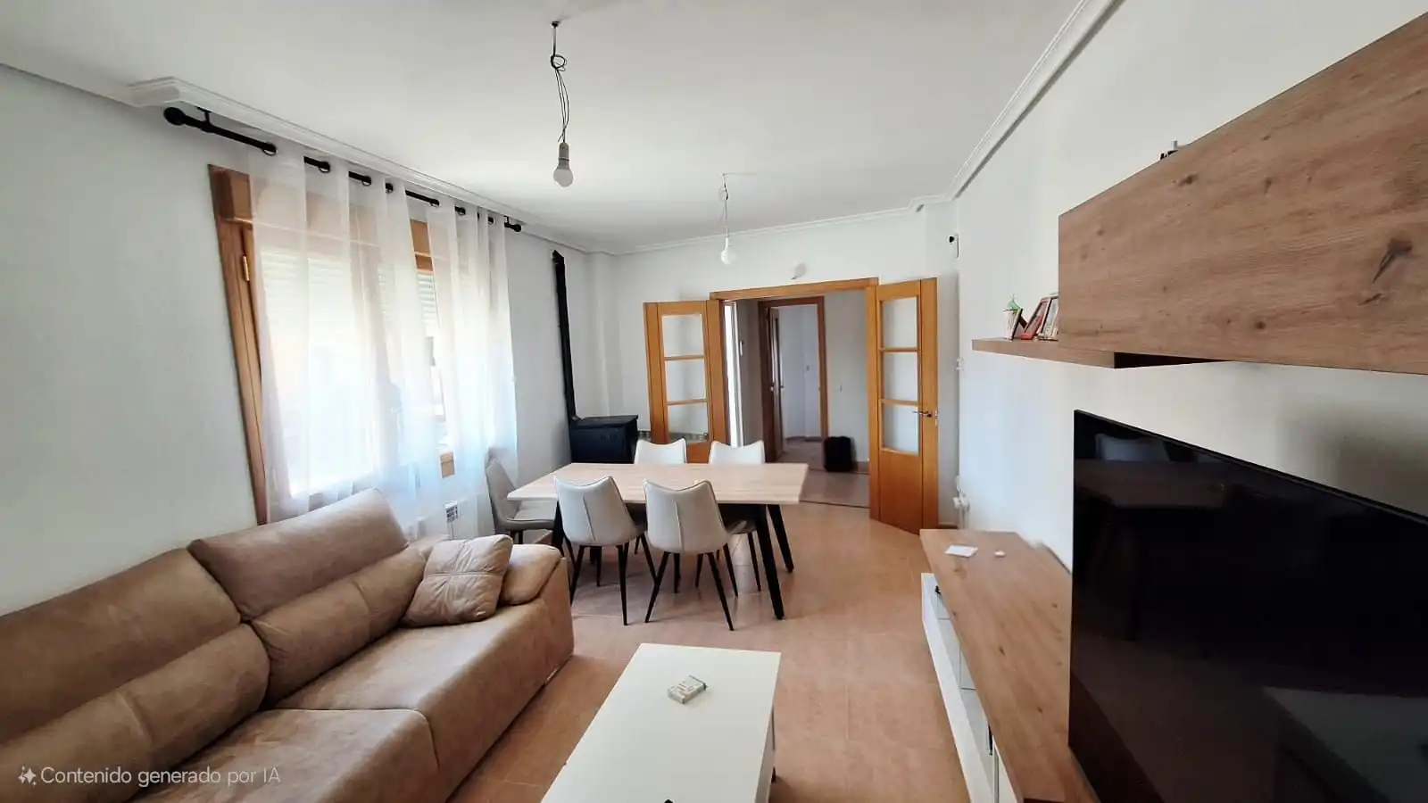 Sala d'estar de Casa o xalet en venda en Mucientes amb Traster, Moblat i Balcó