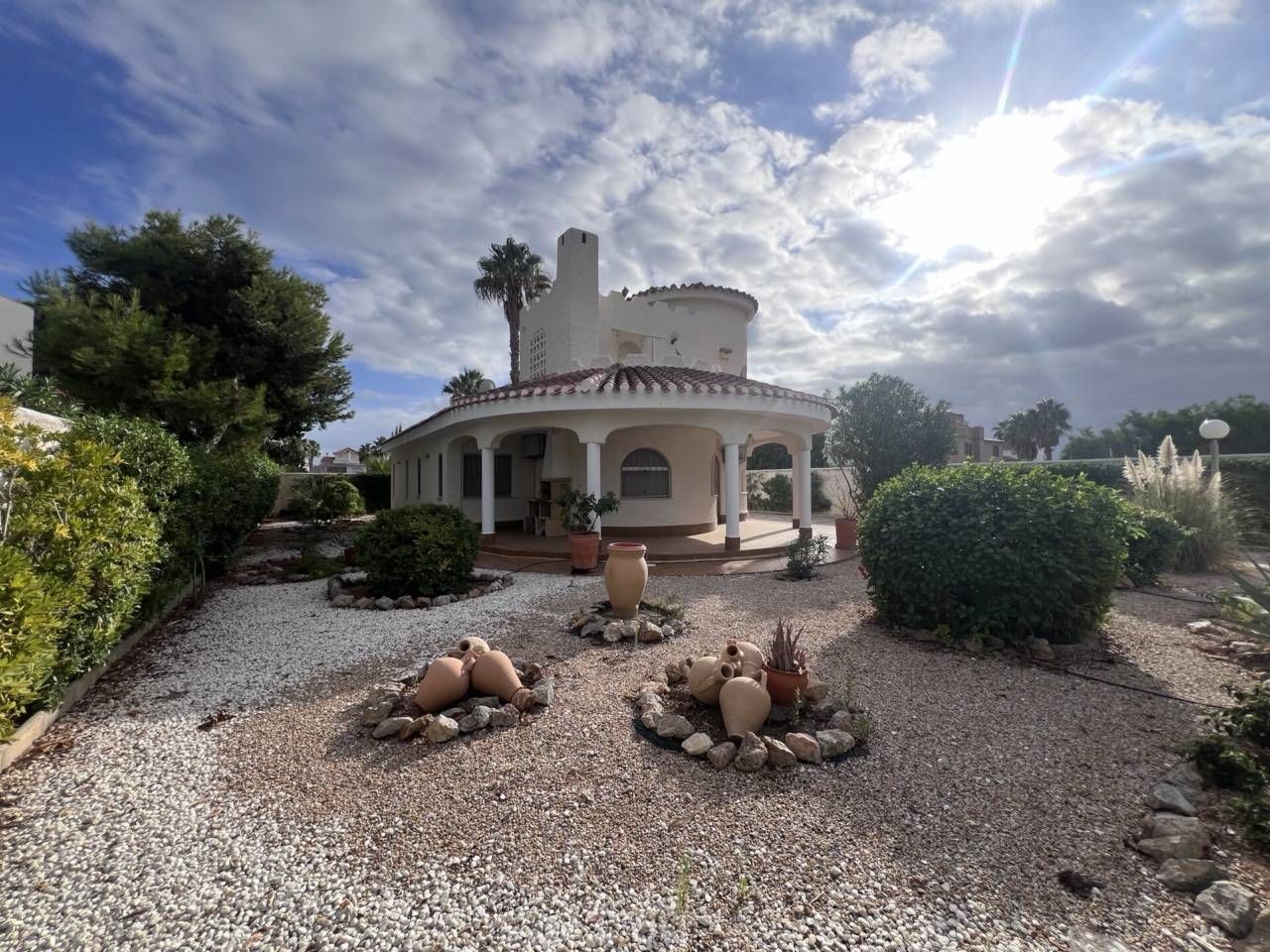 Exterior view of House or chalet for sale in La Manga del Mar Menor  with Air Conditioner, Private garden and Terrace