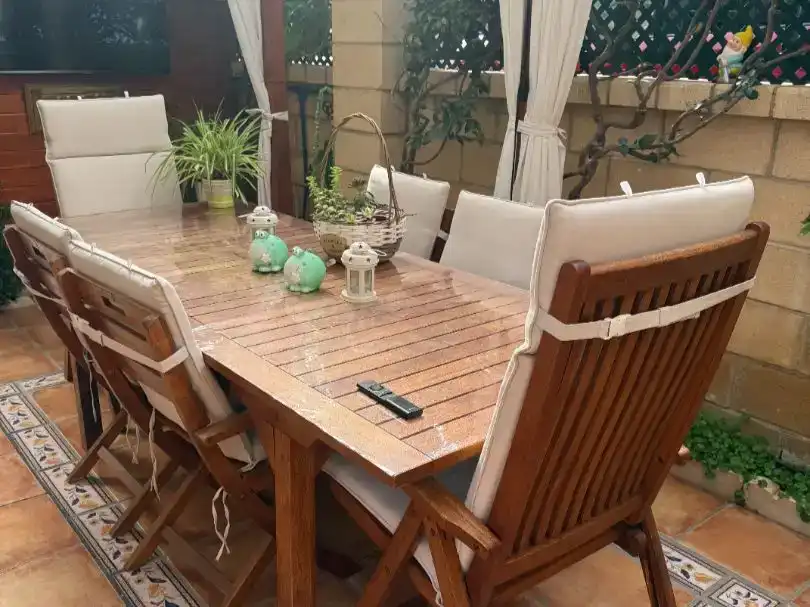 Terrassa de Casa adosada en venda en Miranda de Ebro amb Jardí privat, Parquet i Traster