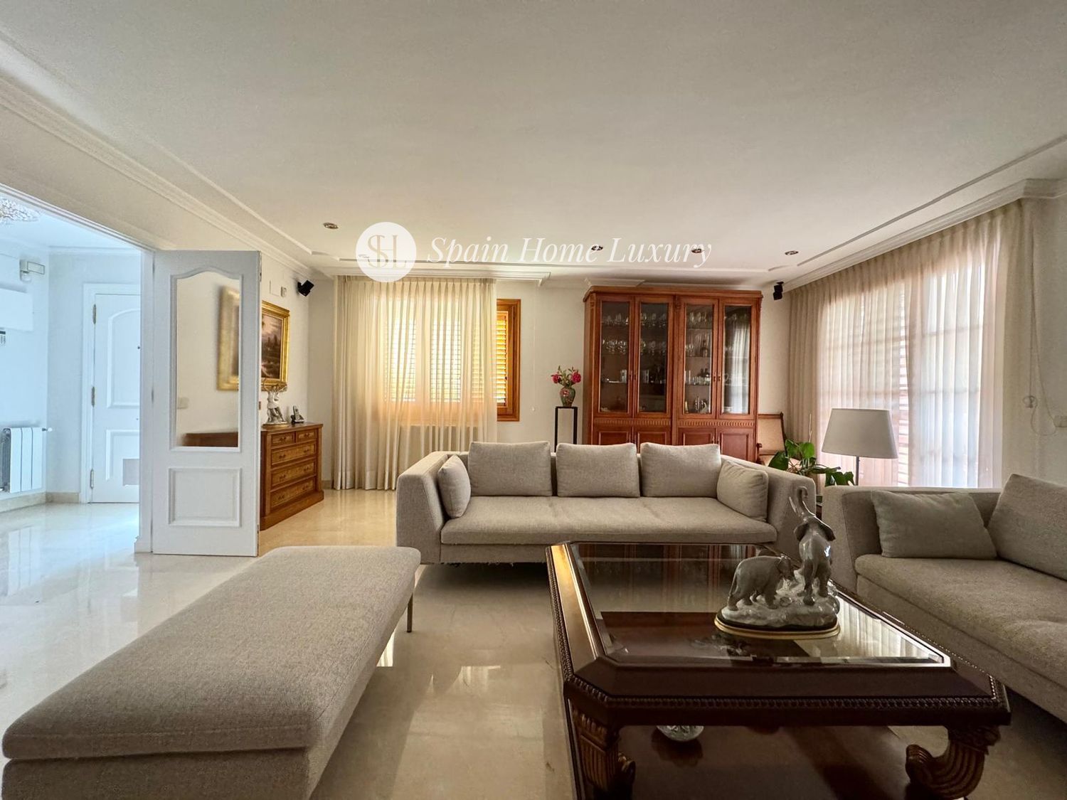 Living room of House or chalet to rent in Bétera  with Air Conditioner, Heating and Terrace