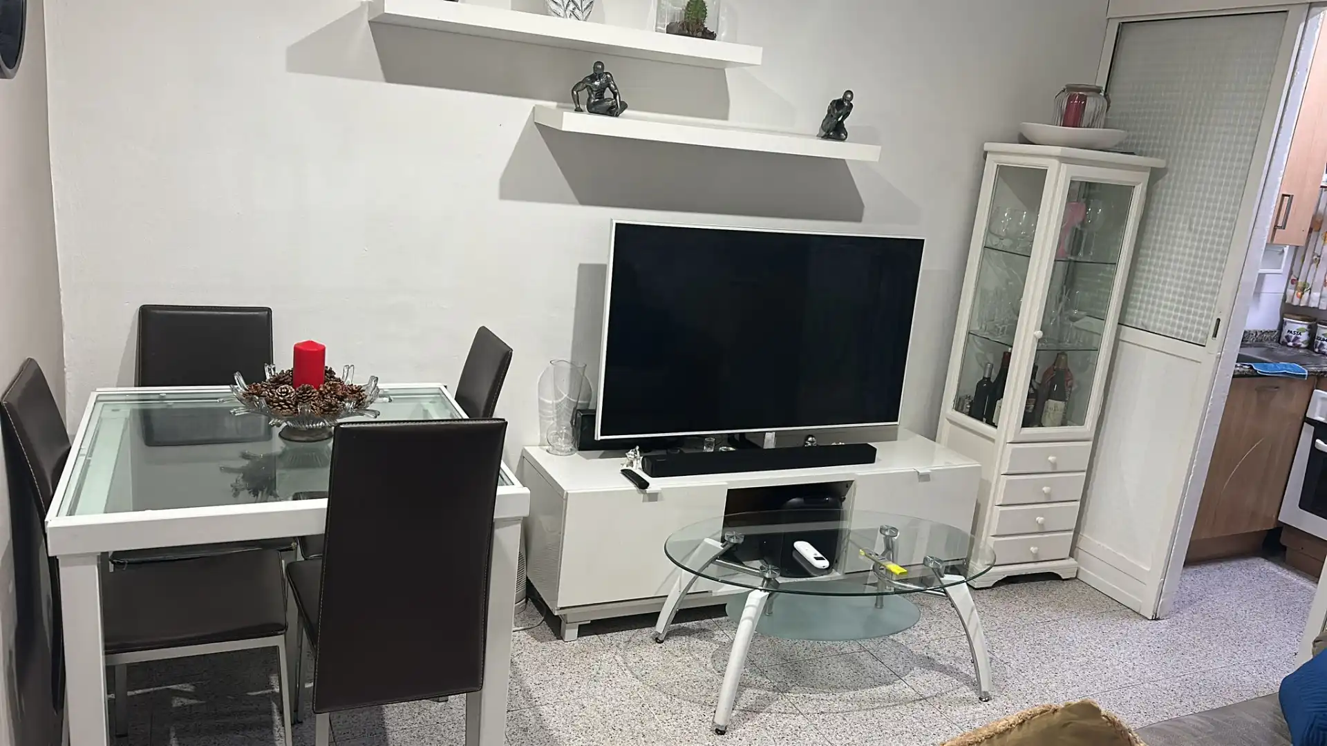 Wohnzimmer von Wohnung zum Verkauf in L'Hospitalet de Llobregat mit Möbliert