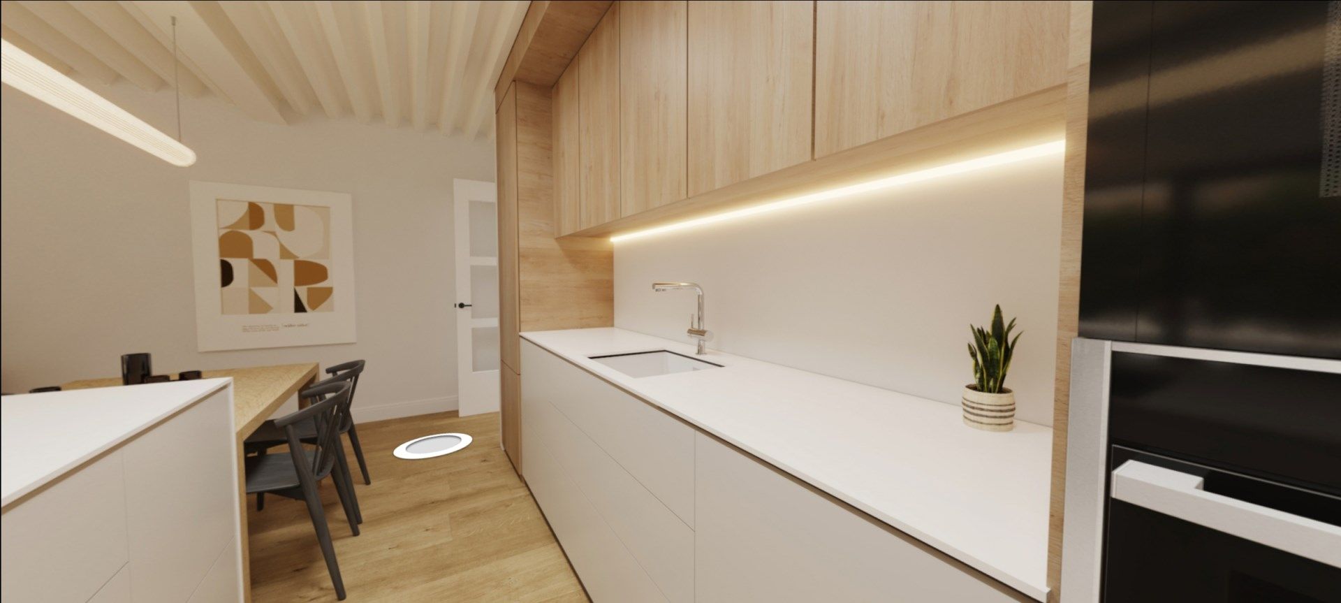 Kitchen of House or chalet for sale in Rubí  with Heating and Terrace