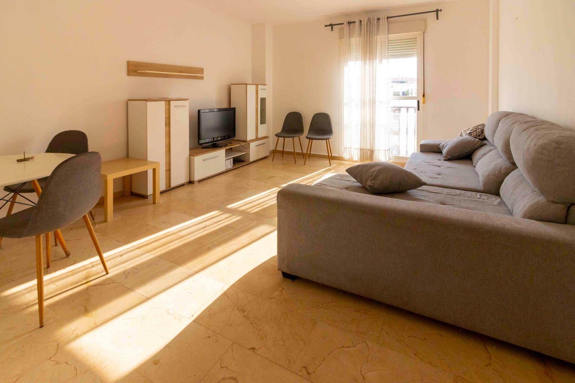 Living room of Apartment to rent in Badajoz Capital  with Air Conditioner, Heating and Storage room