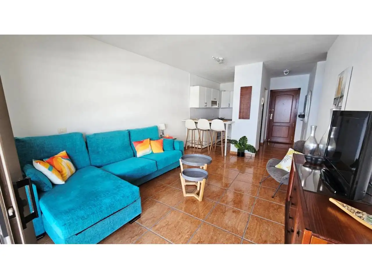 Wohnzimmer von Wohnung zur Miete in San Miguel de Abona mit Klimaanlage, Terrasse und Möbliert