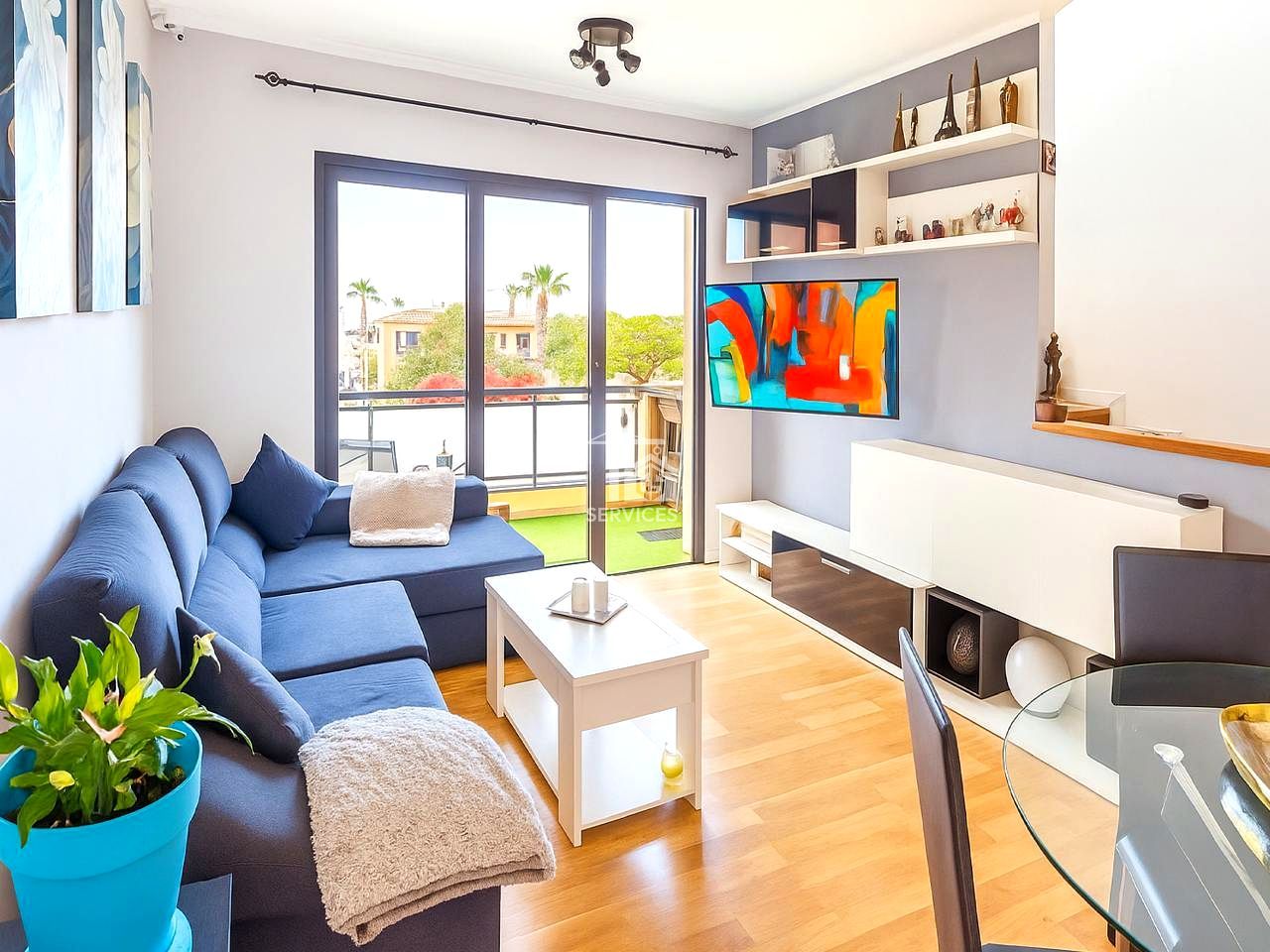 Living room of Duplex for sale in Adeje  with Parquet flooring, Terrace and Storage room