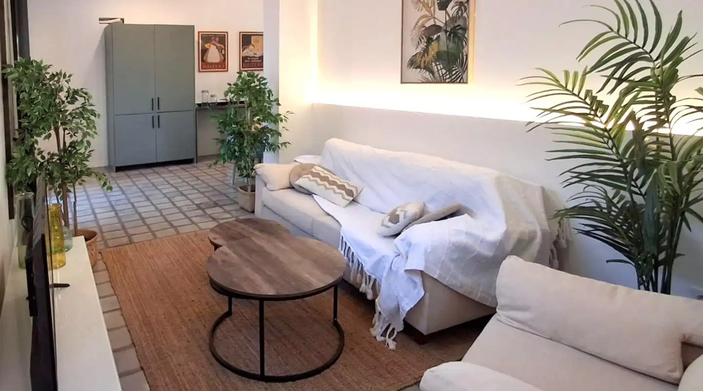 Living room of Houses for sale in Can Feu - Gràcia