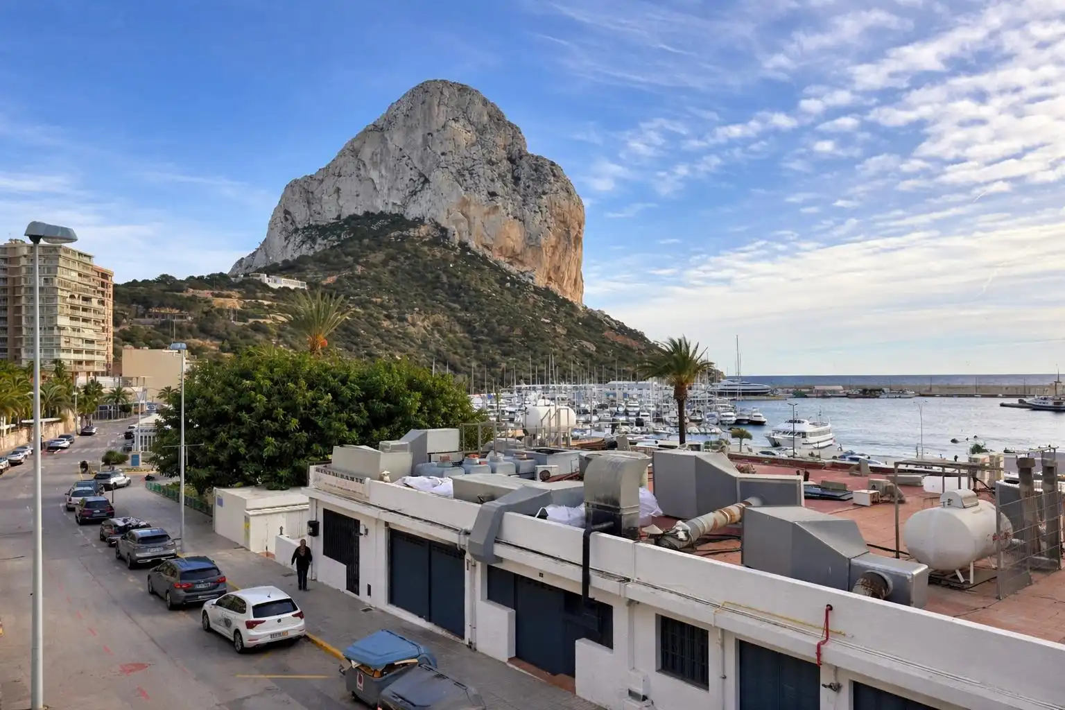 Exterior view of Flat for sale in Calpe / Calp  with Air Conditioner and Terrace