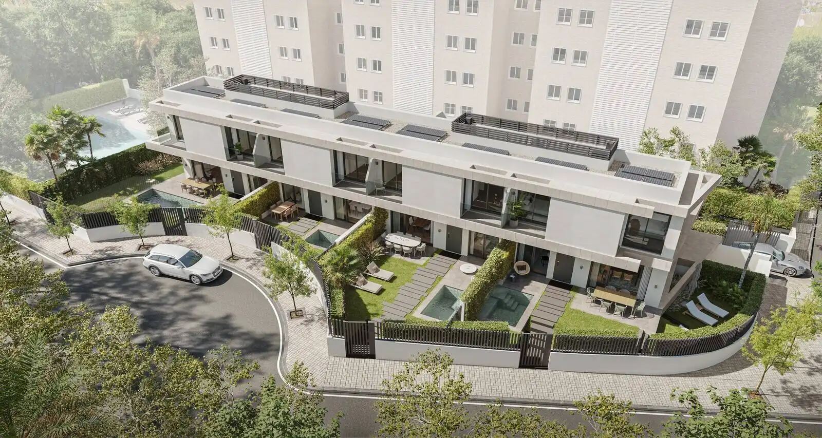 Vista exterior de Casa o chalet en venta en Málaga con Aire acondicionado, Jardín privado y Terraza