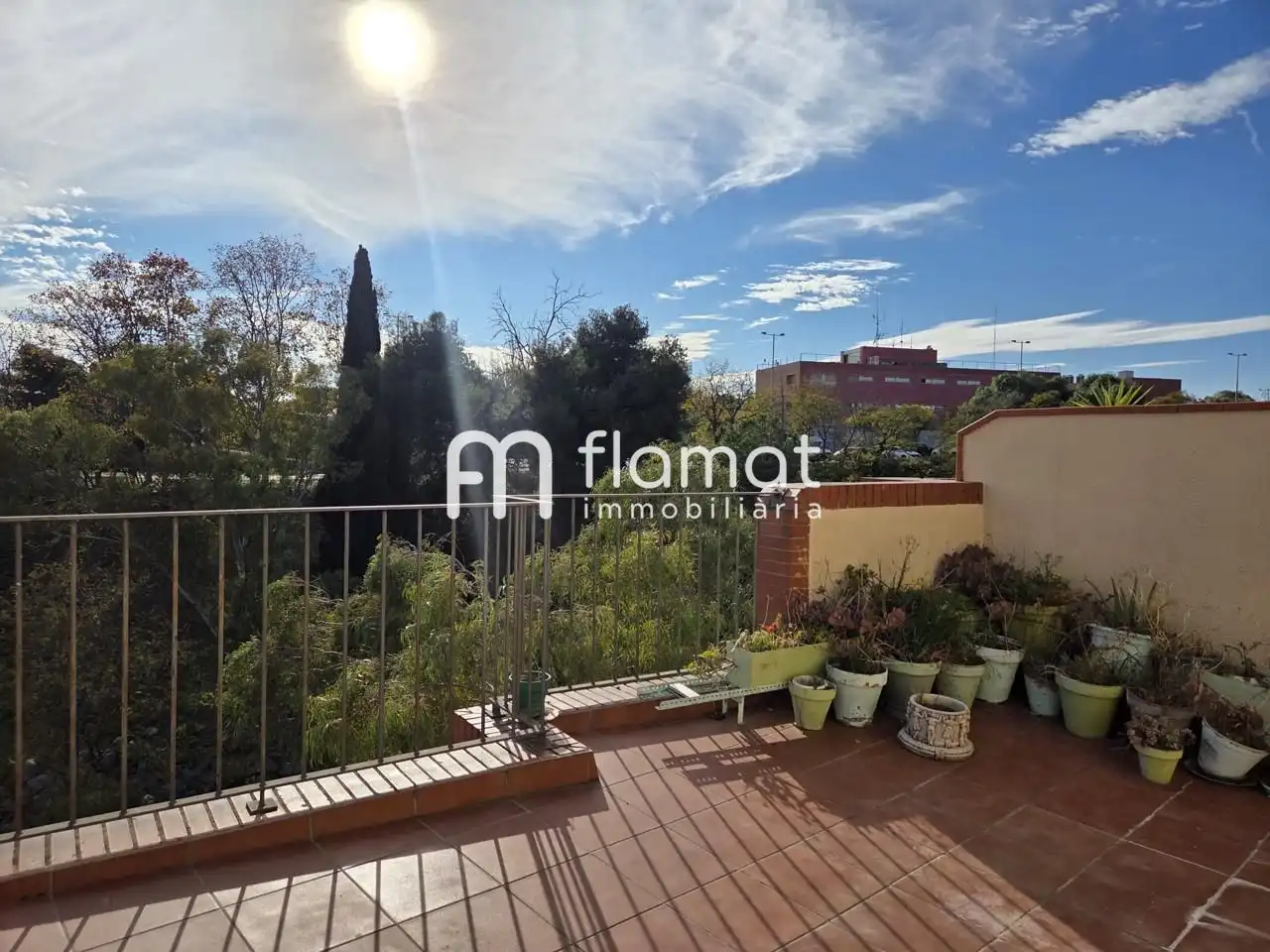 Vista exterior de Dúplex en venta en Badalona con Terraza