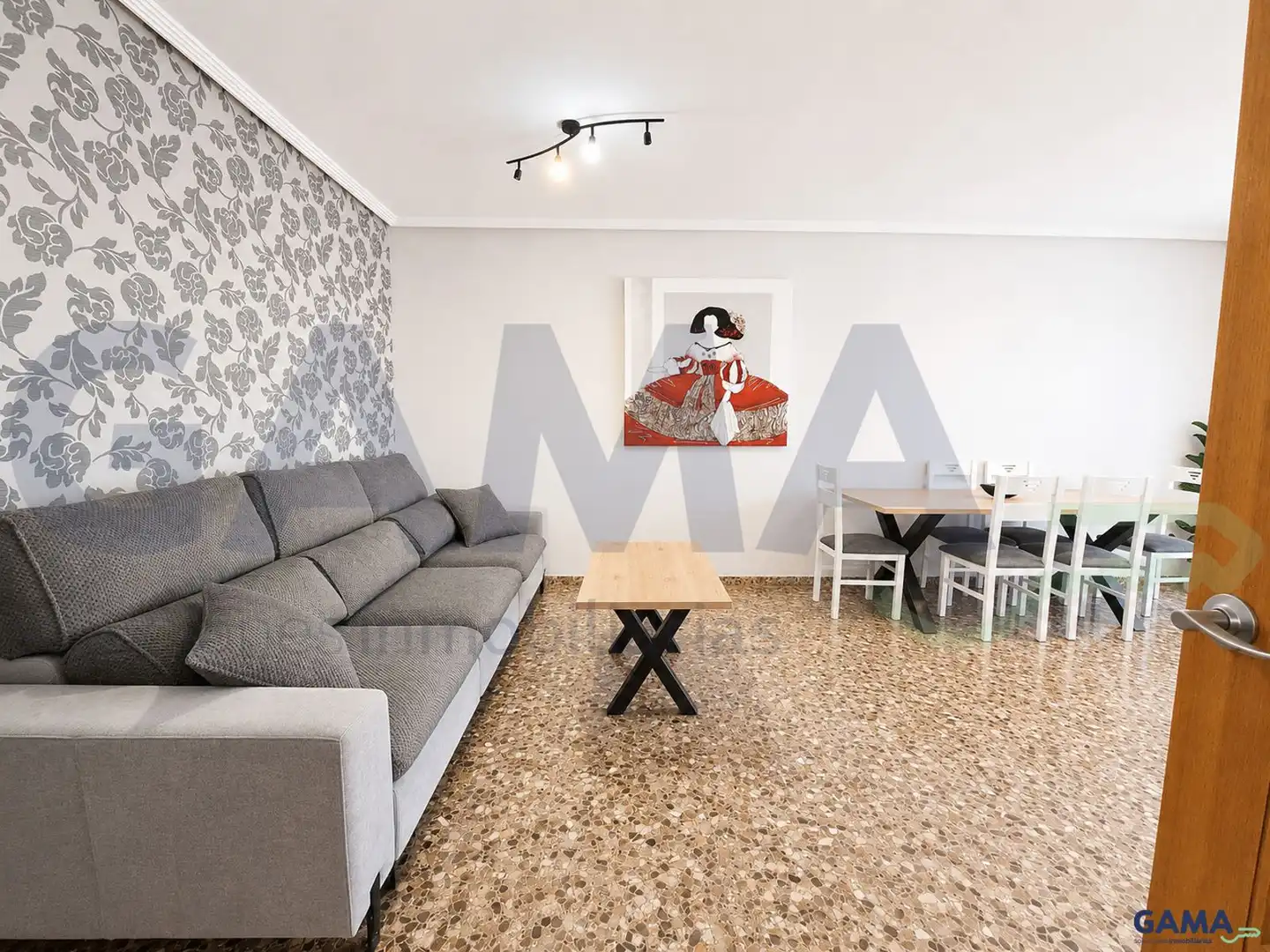 Sala d'estar de Pis en venda en Alzira amb Aire condicionat