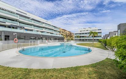 Swimming pool of Apartment for sale in Mijas  with Air Conditioner, Terrace and Storage room