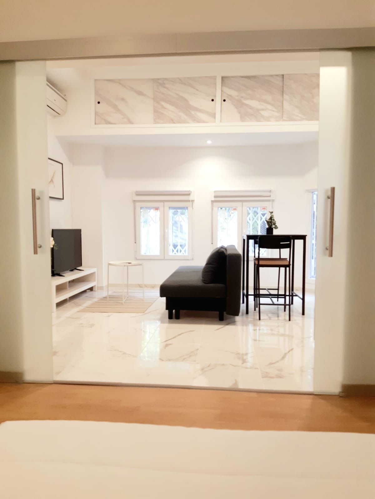 Living room of Flat for sale in Málaga Capital  with Air Conditioner and Heating