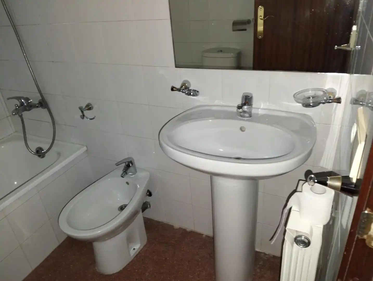 Badezimmer von Wohnung zum Verkauf in Cervera mit Heizung und Abstellraum