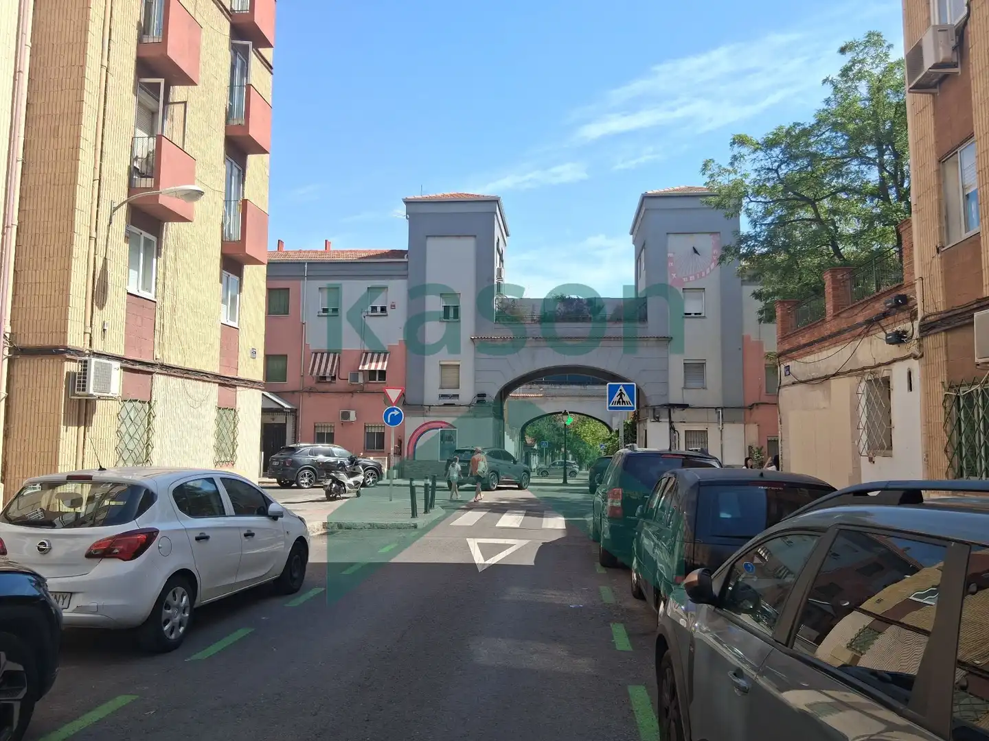 Parking of Flat for sale in Madrid  with Air Conditioner and Heating