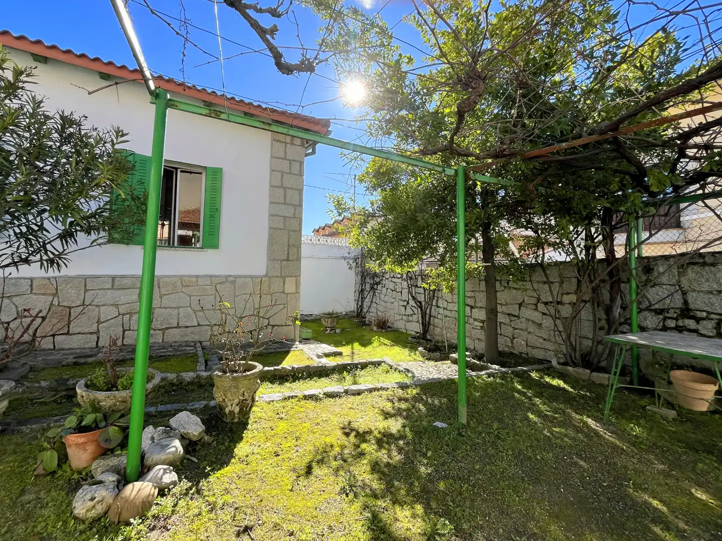 Jardí de Casa o xalet en venda en Guadarrama amb Calefacció, Jardí privat i Terrassa