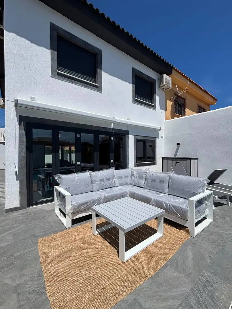 Terraza de Casa o chalet en venta en Cartagena con Aire acondicionado, Terraza y Piscina