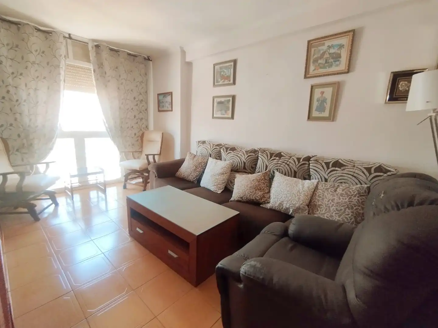 Sala de estar de Piso en venta en Málaga con Aire acondicionado