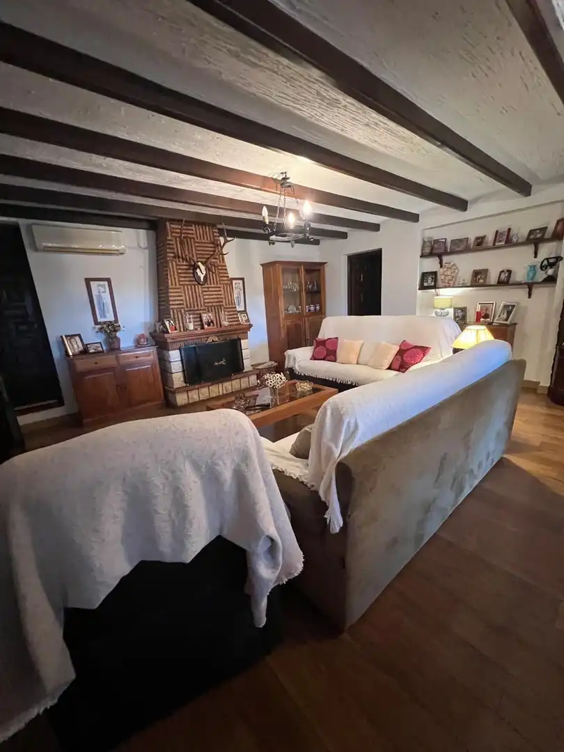 Sala d'estar de Casa o xalet en venda en Benidorm amb Aire condicionat, Terrassa i Traster