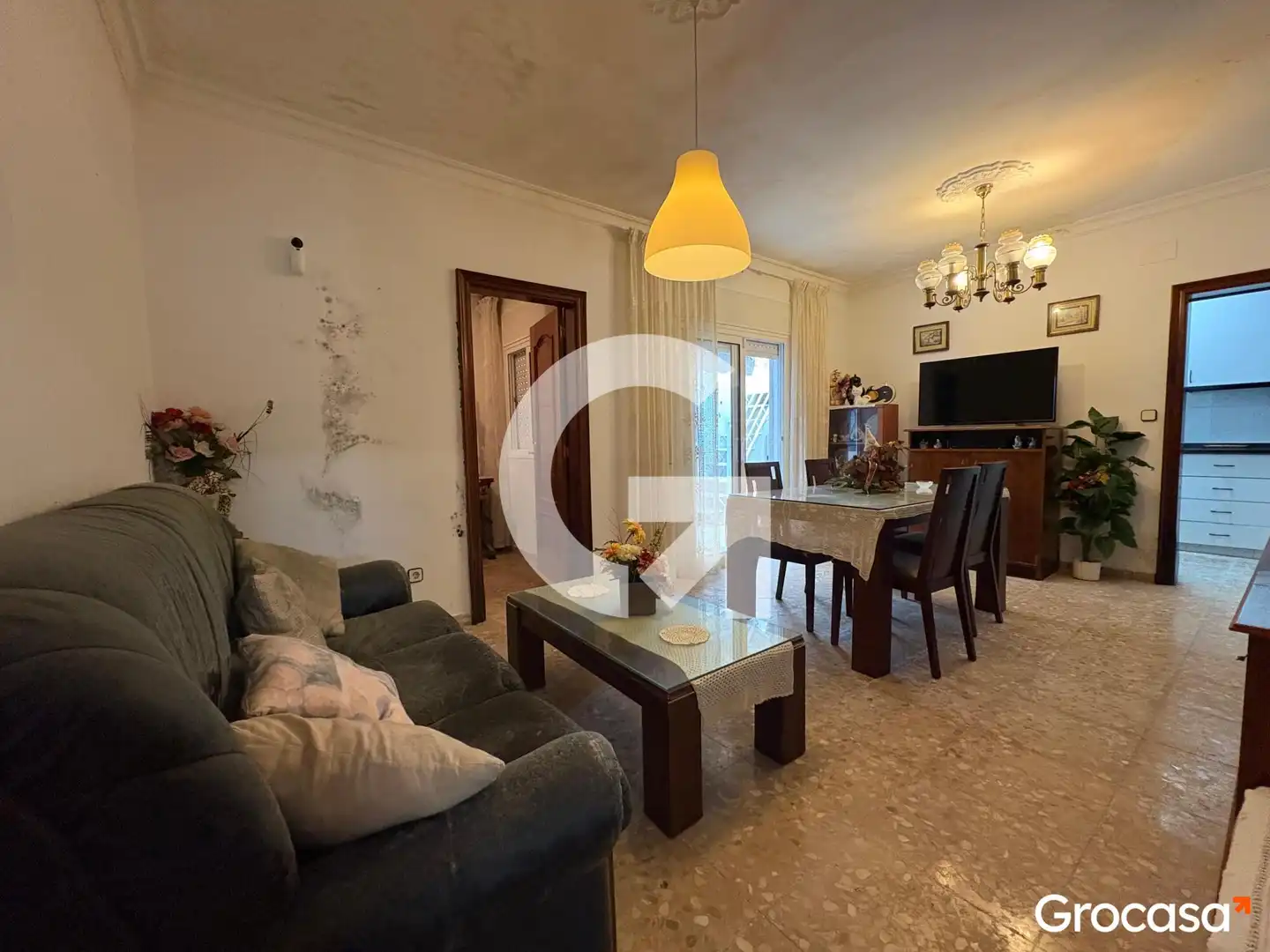 Sala de estar de Casa o chalet en venta en Mataró con Terraza, Horno y TV