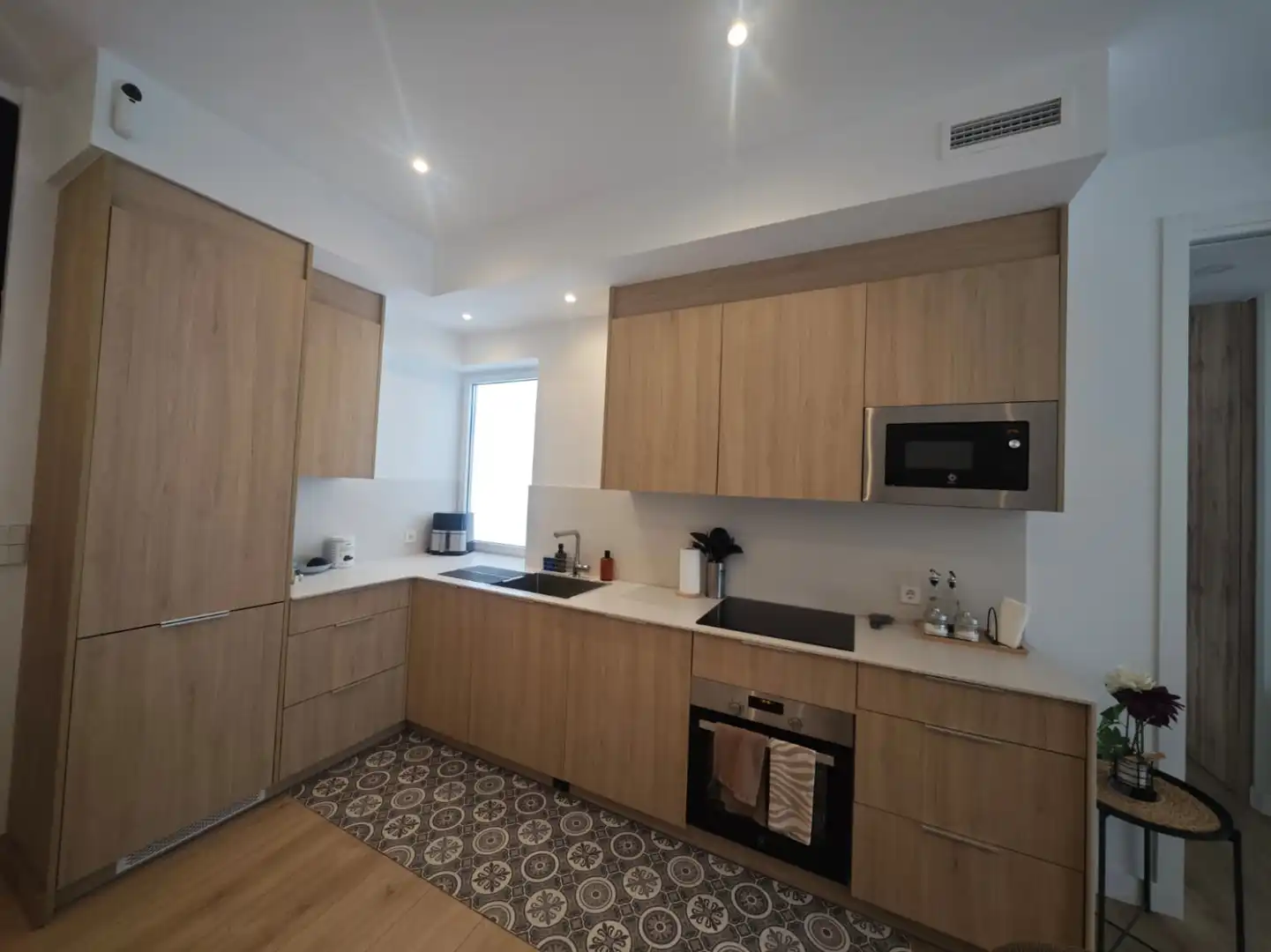 Kitchen of Flat for sale in Madrid  with Air Conditioner, Heating and Furnished