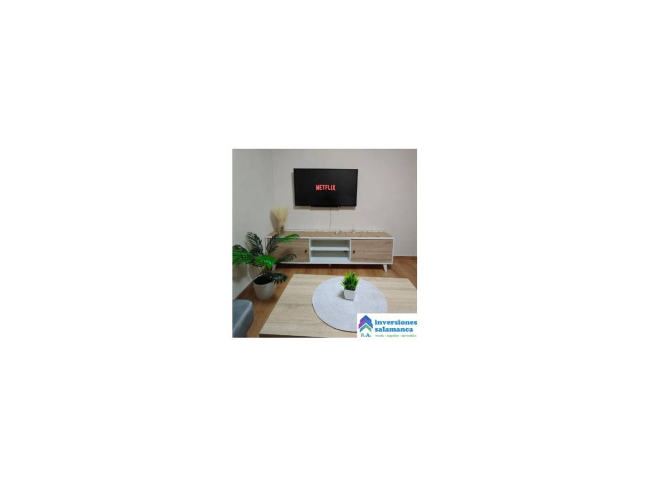 Living room of Flat to rent in Salamanca Capital  with Heating and Furnished