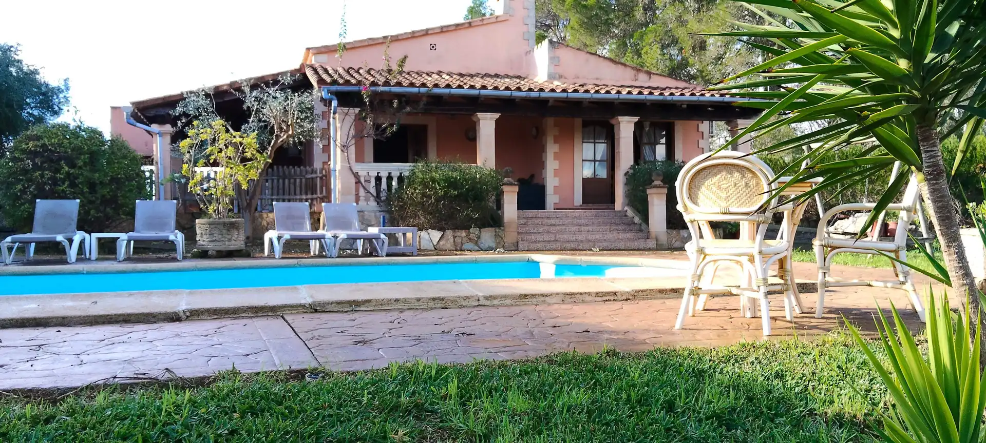 Jardí de Finca rústica en venda en Inca amb Aire condicionat, Jardí privat i Piscina