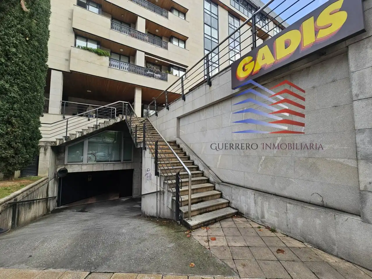Vista exterior de Garatge en venda en Ourense Capital 