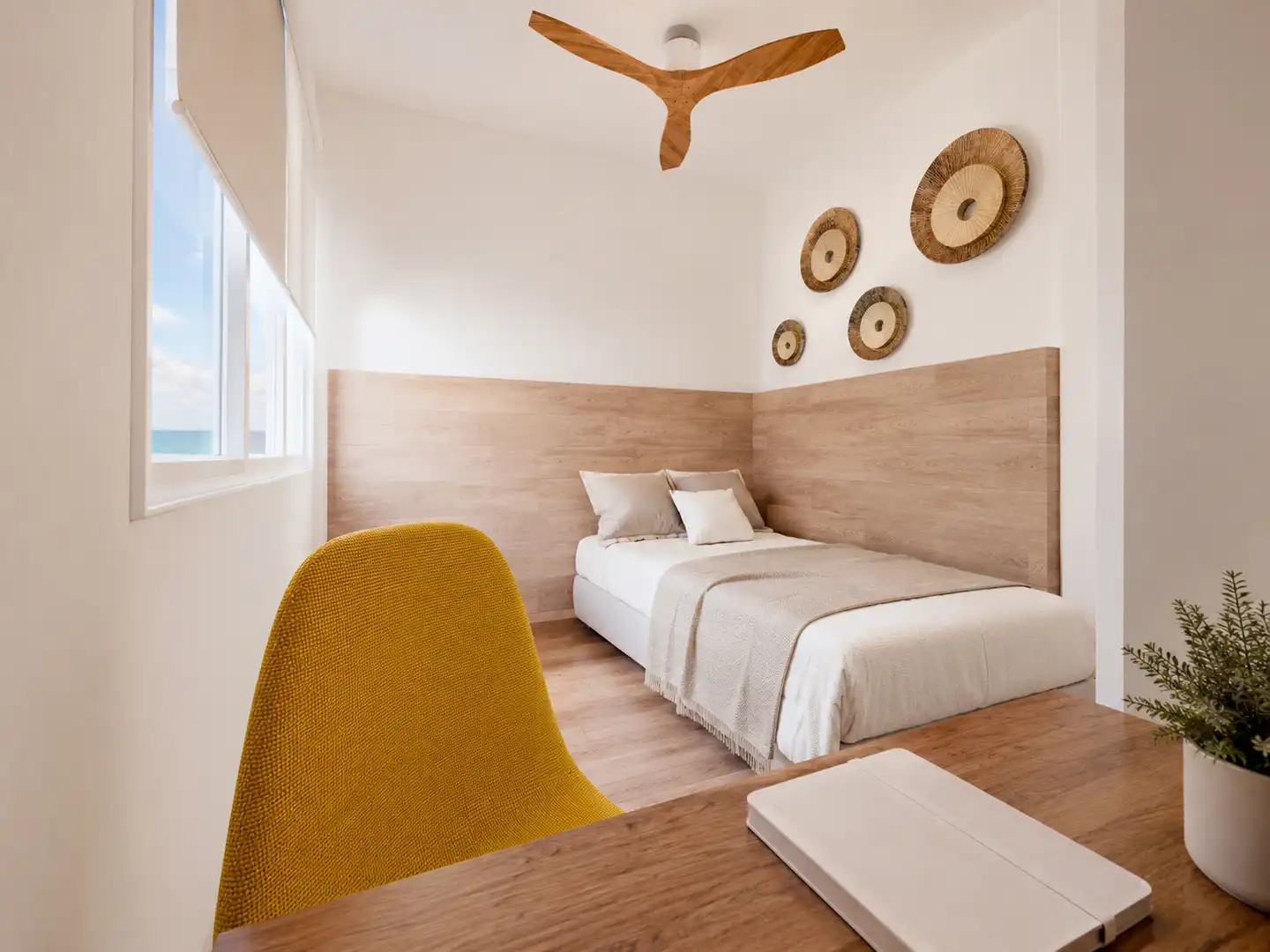 Bedroom of Flat for sale in Burjassot  with Furnished and Internet