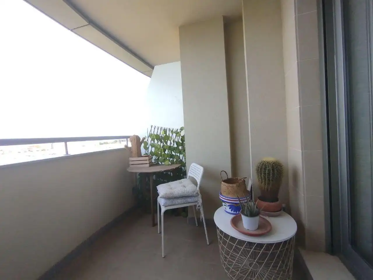 Balcony of Apartments for sale in Valencia  with Air Conditioner, Storage room and Balcony