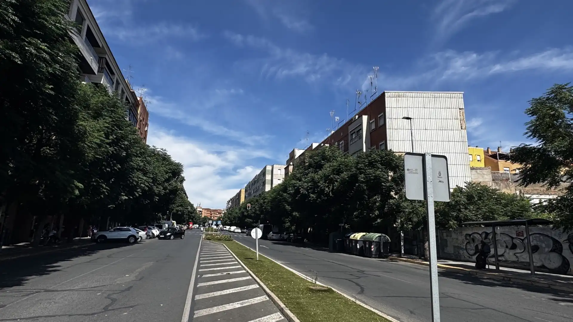 Vista exterior de Pis en venda en Badajoz